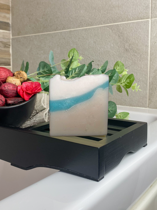 Fresh Linen soap slice - Colliery Soap Studio