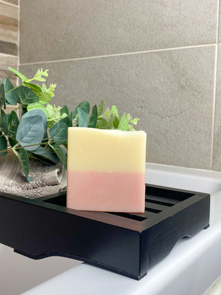 Rose Garden Soap Slice - Colliery Soap Studio