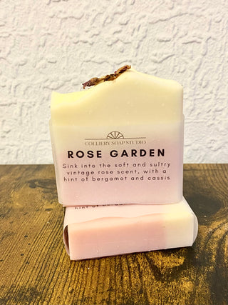 Rose Garden Soap Slice