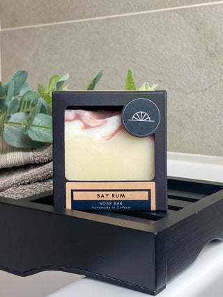 Bay Rum soap slice - Colliery Soap Studio