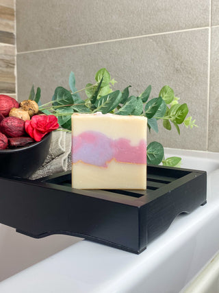 Sugar Plum soap slice - Colliery Soap Studio