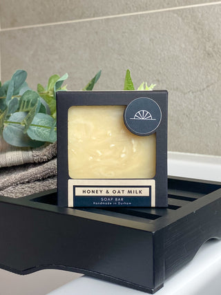 Honey & Oat Milk soap slice - Colliery Soap Studio