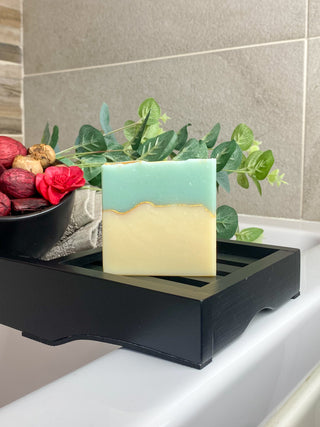 Jack Frost Soap Slice - Colliery Soap Studio
