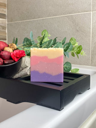 Winter Berry Soap Slice - Colliery Soap Studio