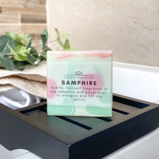 Samphire soap slice