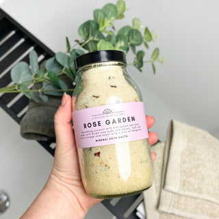 Rose Garden Bath Salts - Colliery Soap Studio
